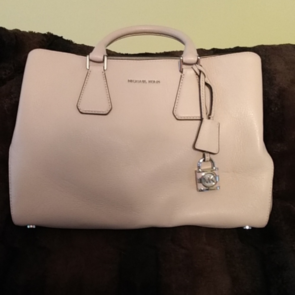 Michael Kors large blush/pink bag